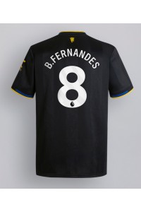 Fotbalové Dres Manchester United Bruno Fernandes #8 Třetí Oblečení 2025-26 Krátký Rukáv